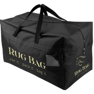 RugBag táska - fekete - rövid+hosszú oldali logóval